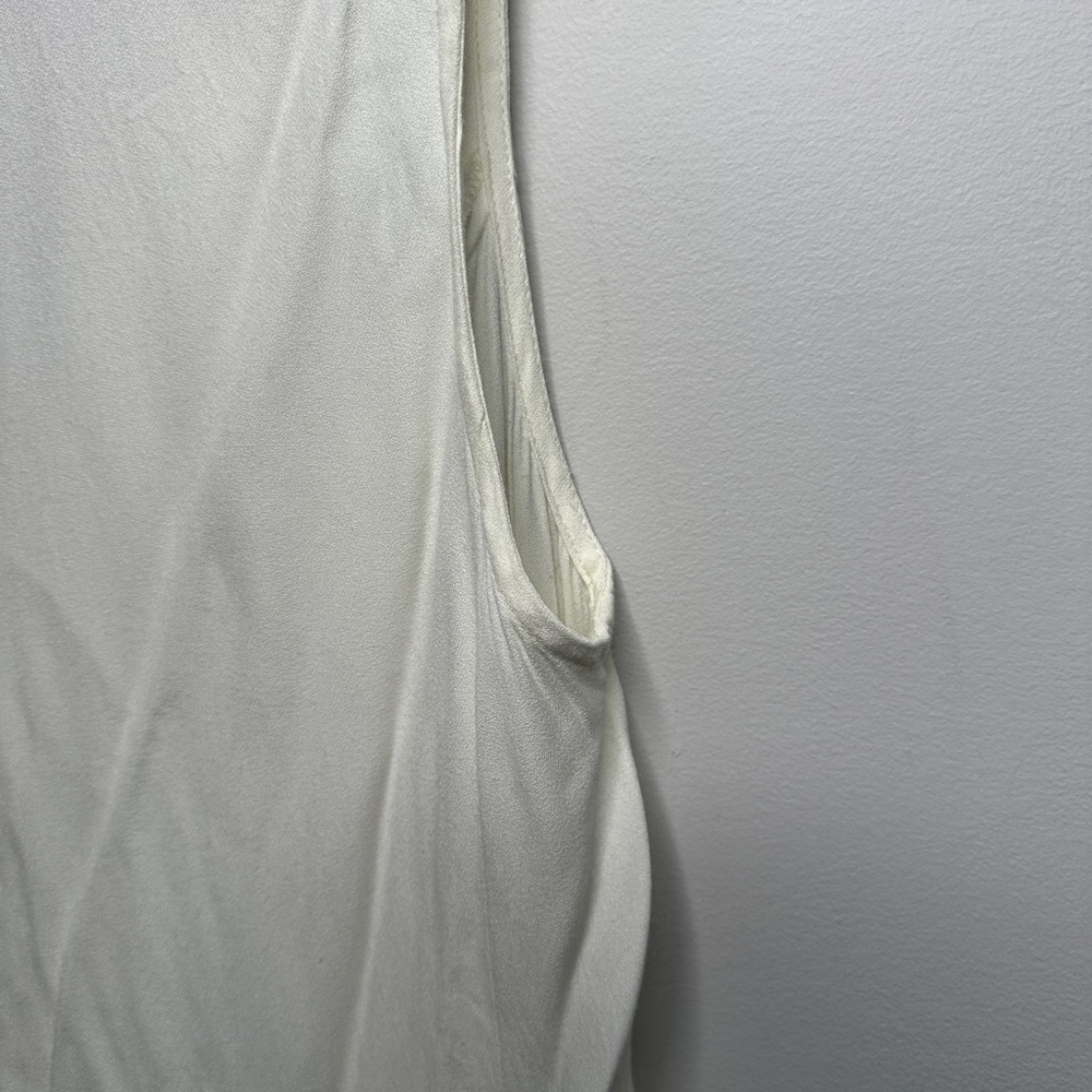 Vintage Jonathan Martin Sleeveless Button Up back tie - Picture 6 of 10